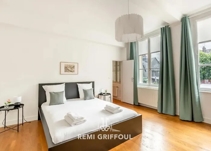 Hypolite 1 Newcocooning-wohnung - 80 Meter Vom Hafen Von Entfe * Honfleur